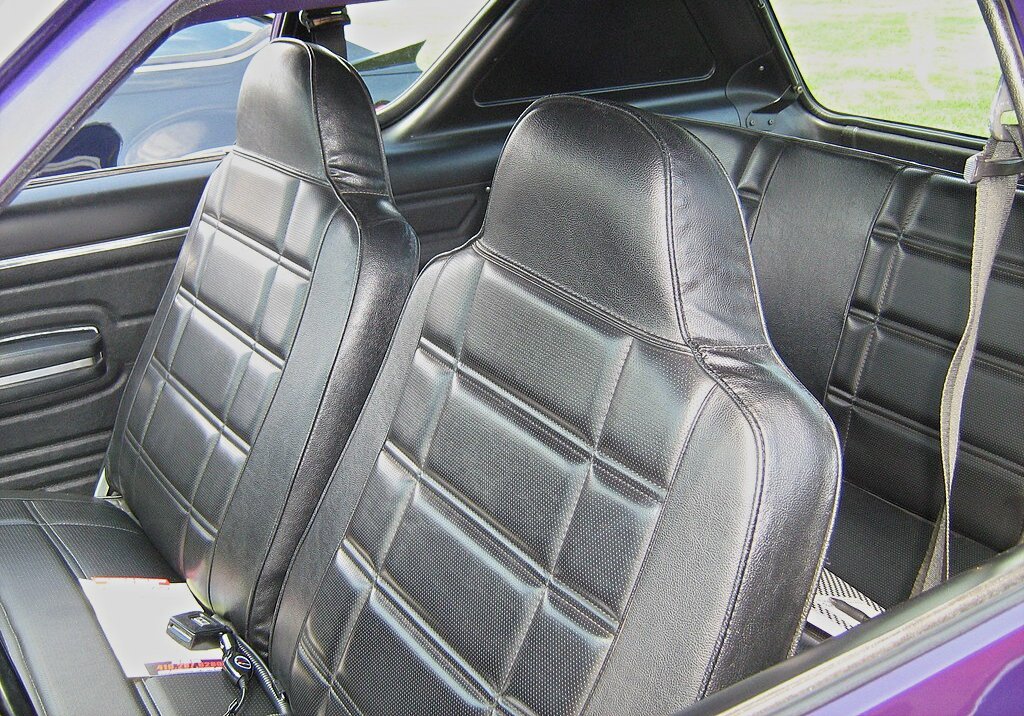 Interior of 1977 AMC Gremlin (base model)