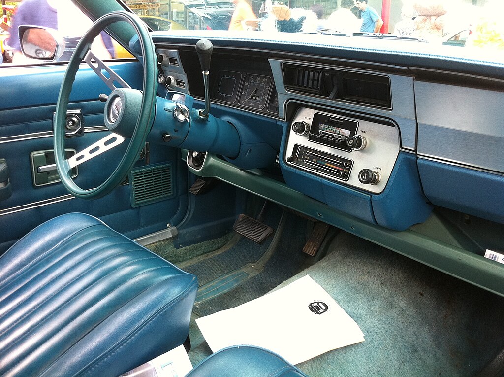 Instrument panel of a 1978 AMC Gremlin with 