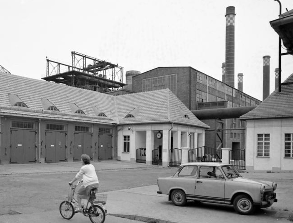 Trabant Factory yard.