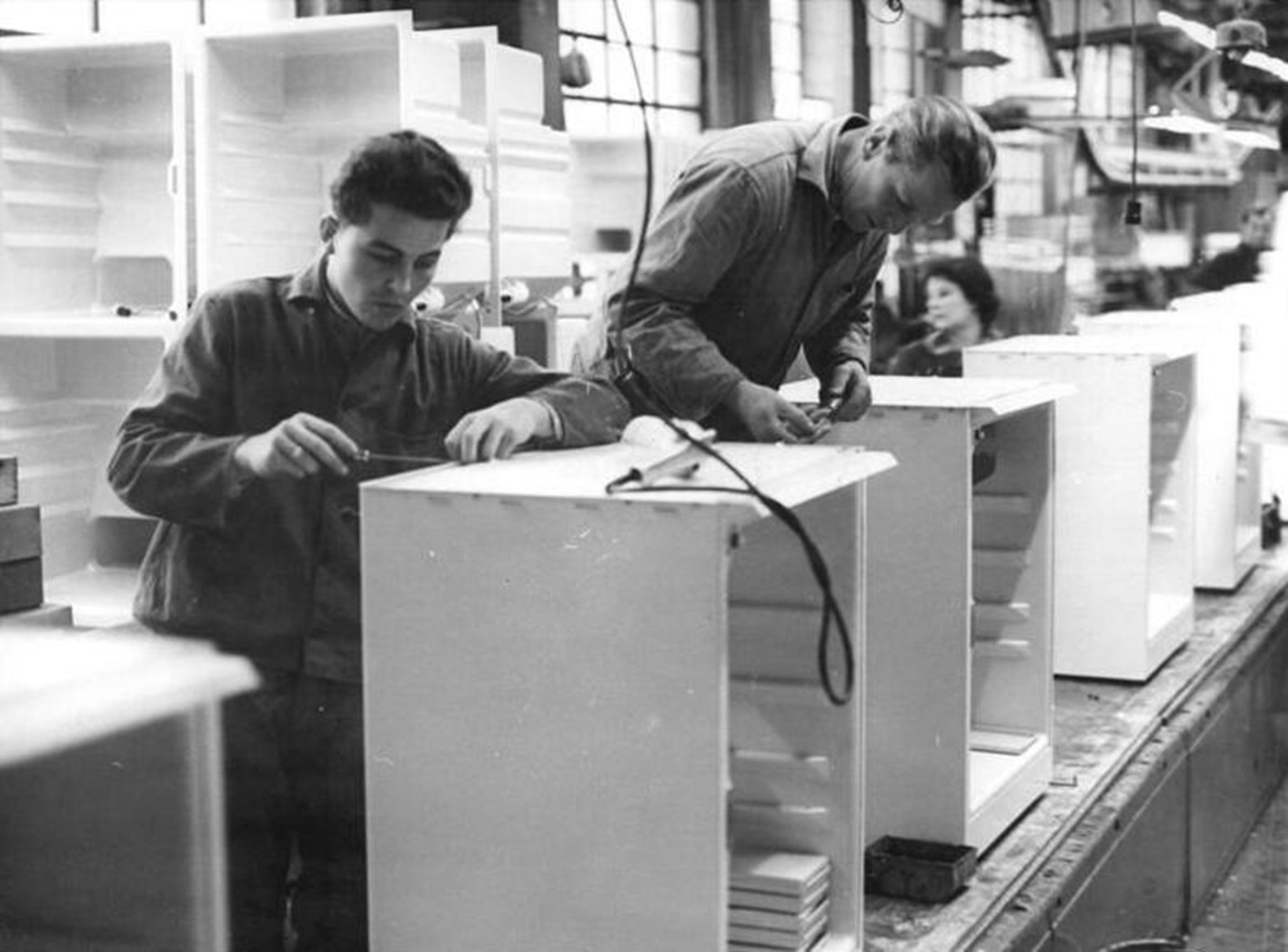 Refrigerators factory - 1964