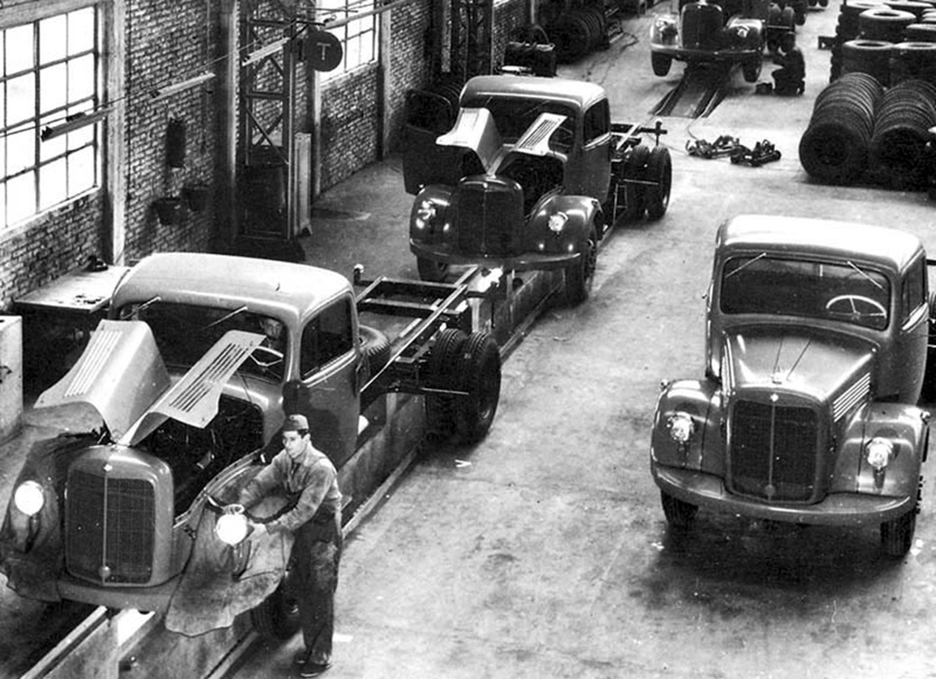 Mercedes Benz Factory in Argentina - 1951