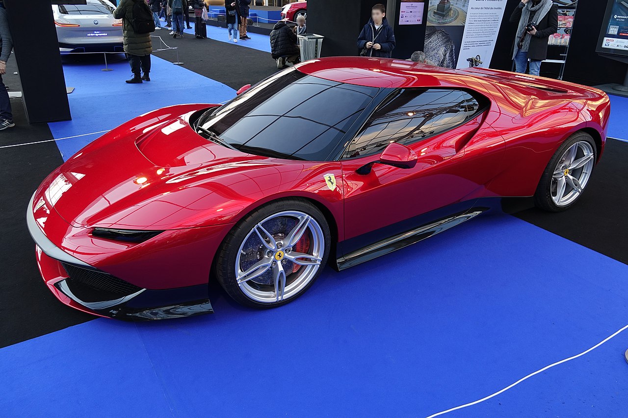 Ferrari SP38 on the Festival Automobile International