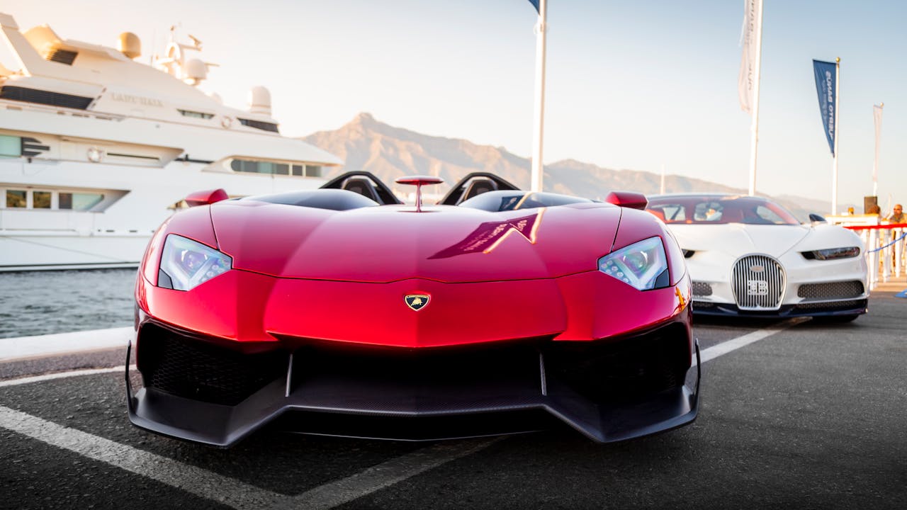 Luxury Supercar Display