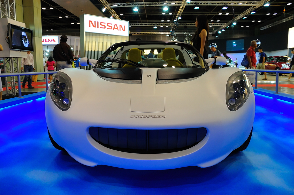 Rinspeed sQuba submersible concept car during the Singapore Motorshow