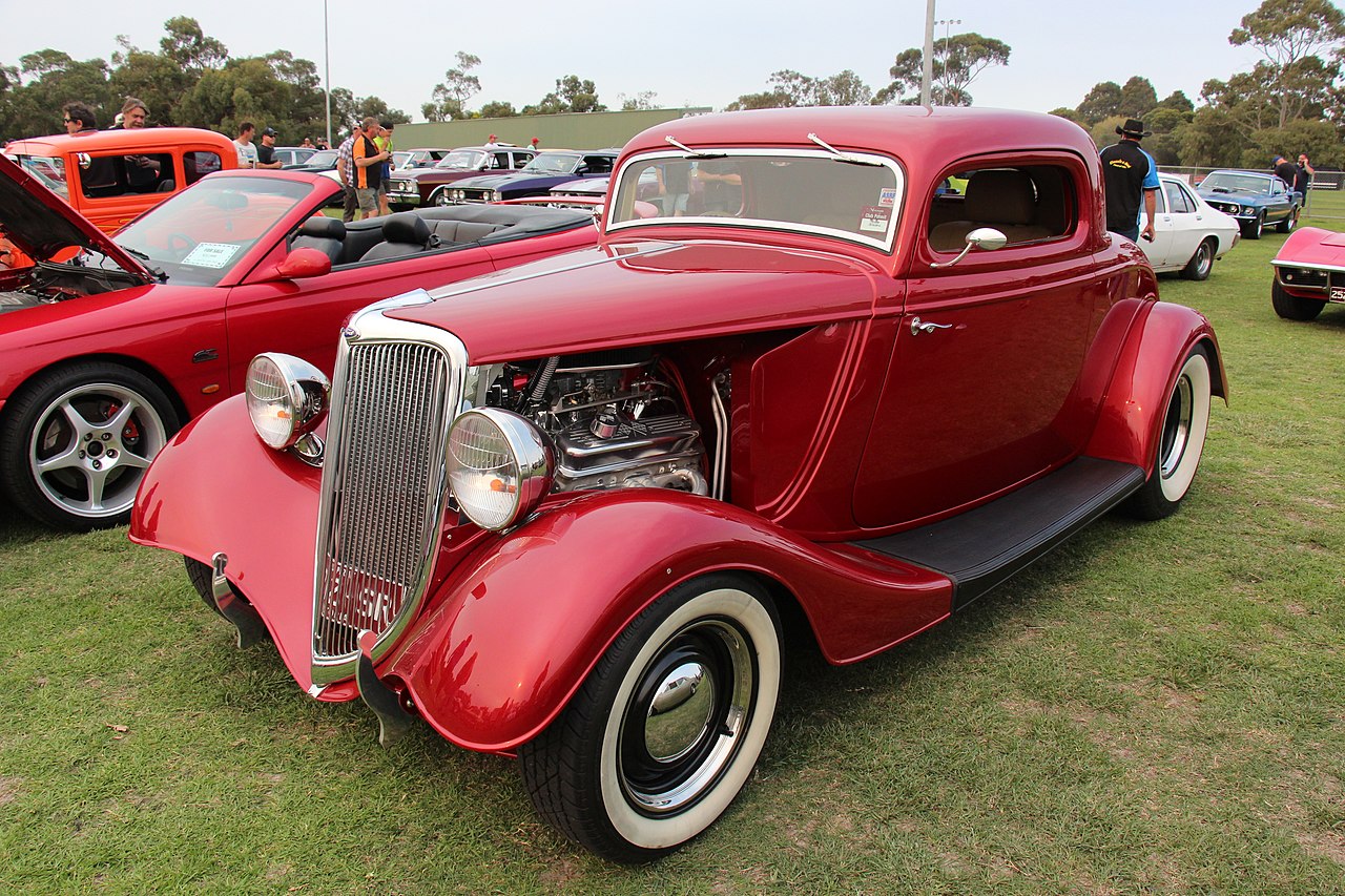1934 Ford 3 Window Coupe Hot Rod