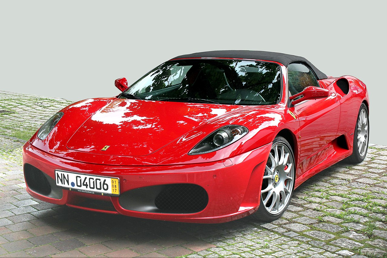 Red Ferrari F430 Spider Red Ferrari F430 Spider