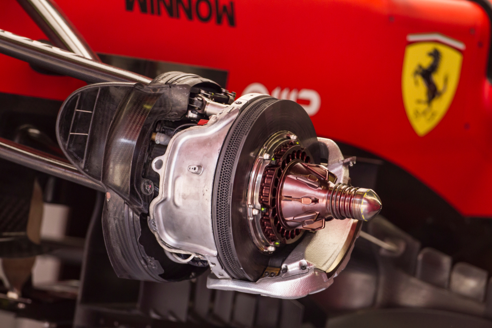 Details of brakes system of Ferrari - 2019
