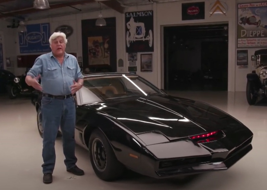 A visually captivating still taken from a pivotal moment in the television series Jay Leno's Garage (2015-2022)