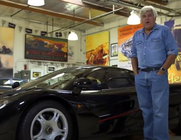 A visually captivating still taken from a pivotal moment in the television series Jay Leno's Garage (2015-2022)