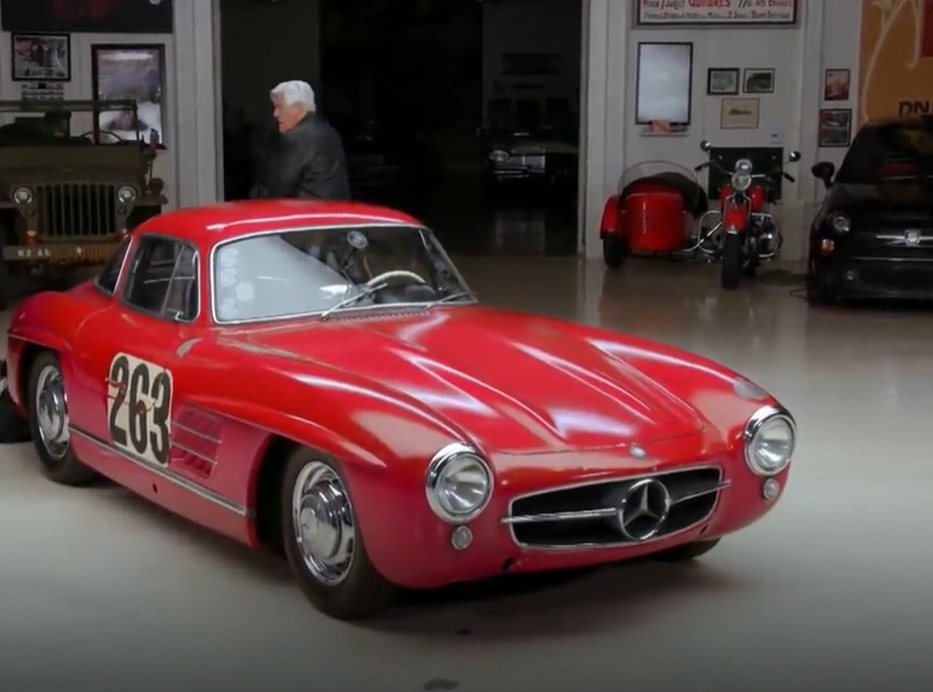 A visually captivating still taken from a pivotal moment in the television series Jay Leno's Garage (2015-2022)