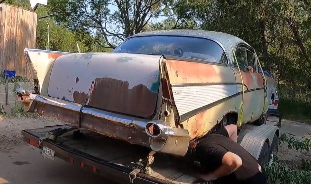 57 Chevrolet Bel Air Convertible