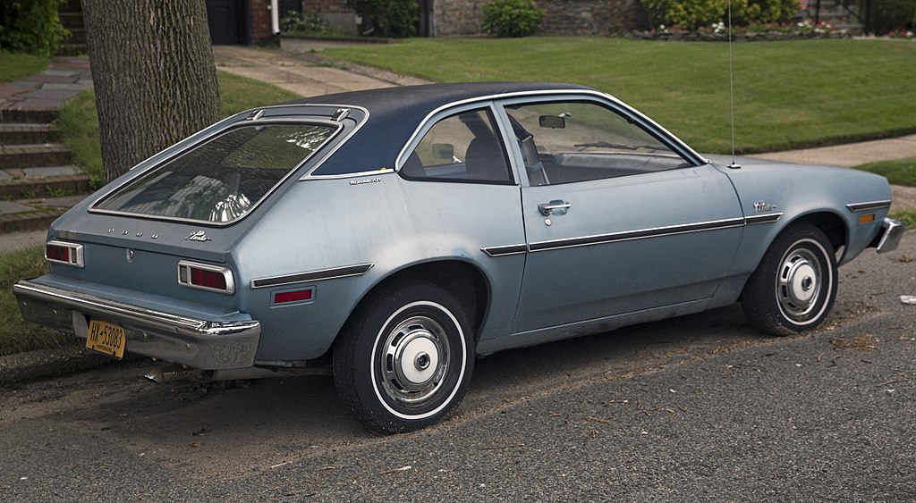 1975 Ford Pinto Runabout 2.8V6, Rear Right