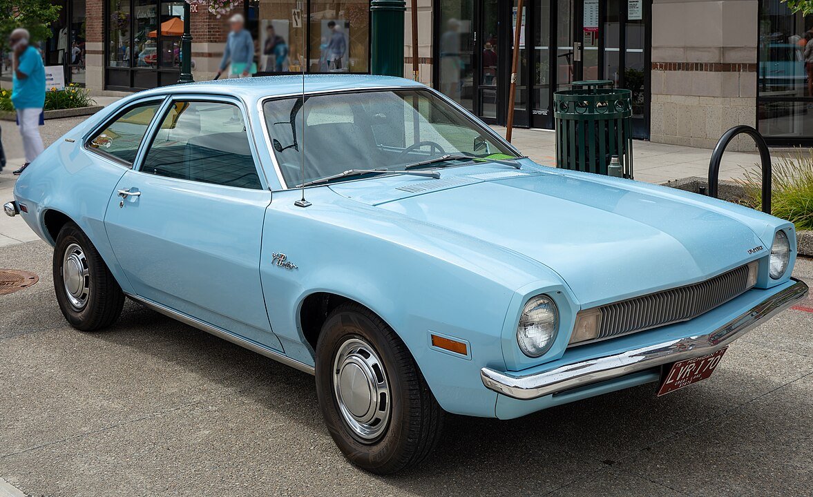 1971 Blue Ford Pinto Runabout