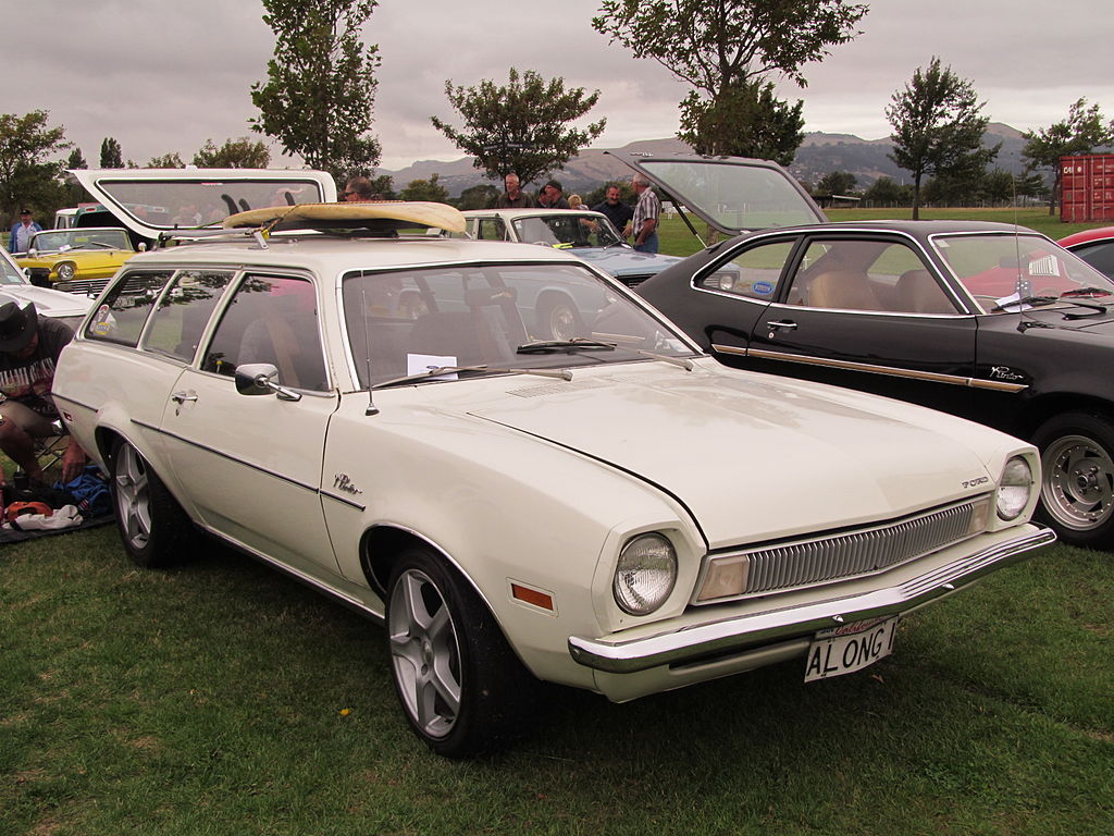 1972 White Ford Pinto Wagon