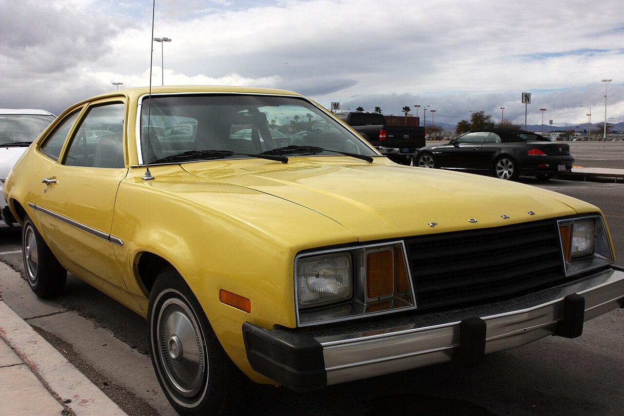 Classic Yellow Ford Pinto