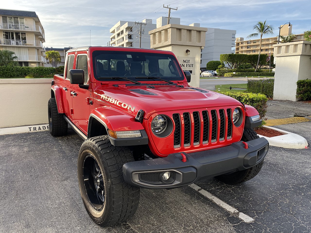 Jeep Gladiator Rubicon In Red