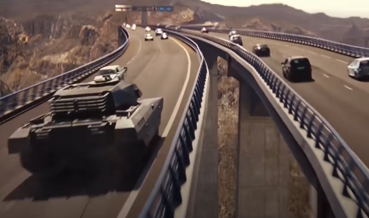 Screenshot from Fast & Furious 6 (2013)