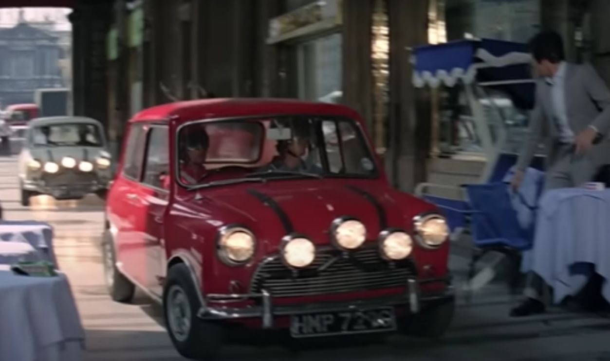 Screenshot from The Italian Job (1969)