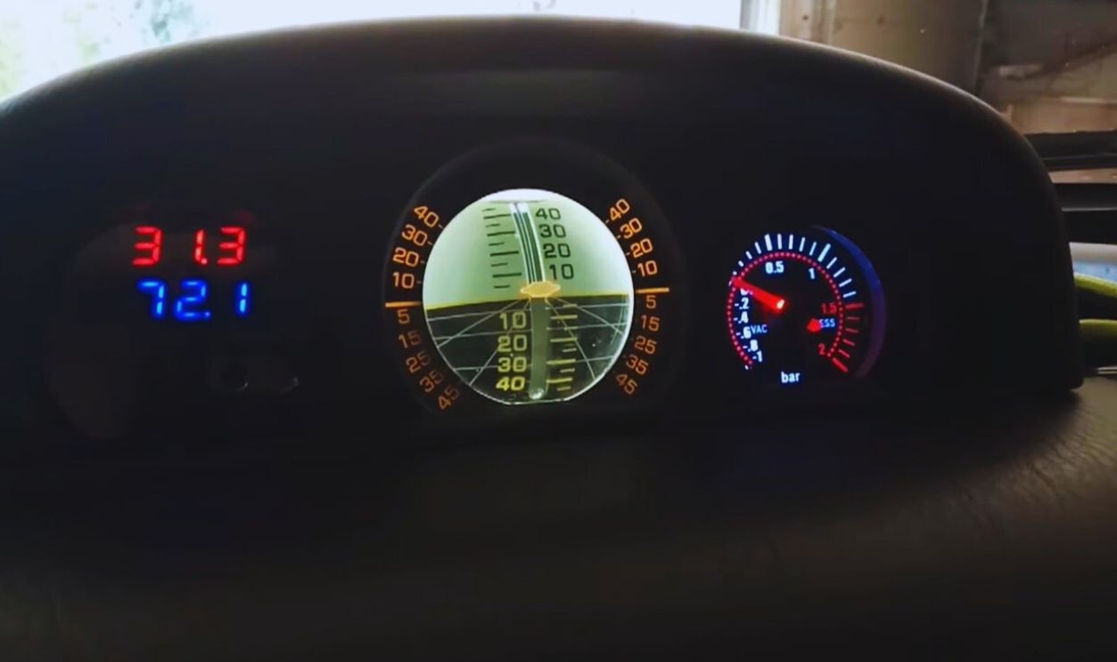 Pajero/Montero/4Runner Dash Inclinometer Pods