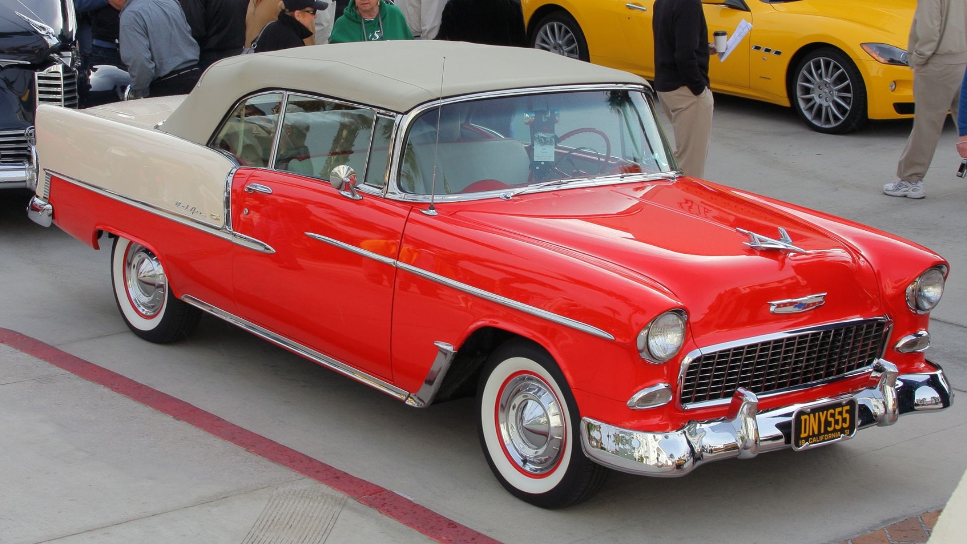 File:1955 Chevrolet Bel Air cnv - fvrT.jpg