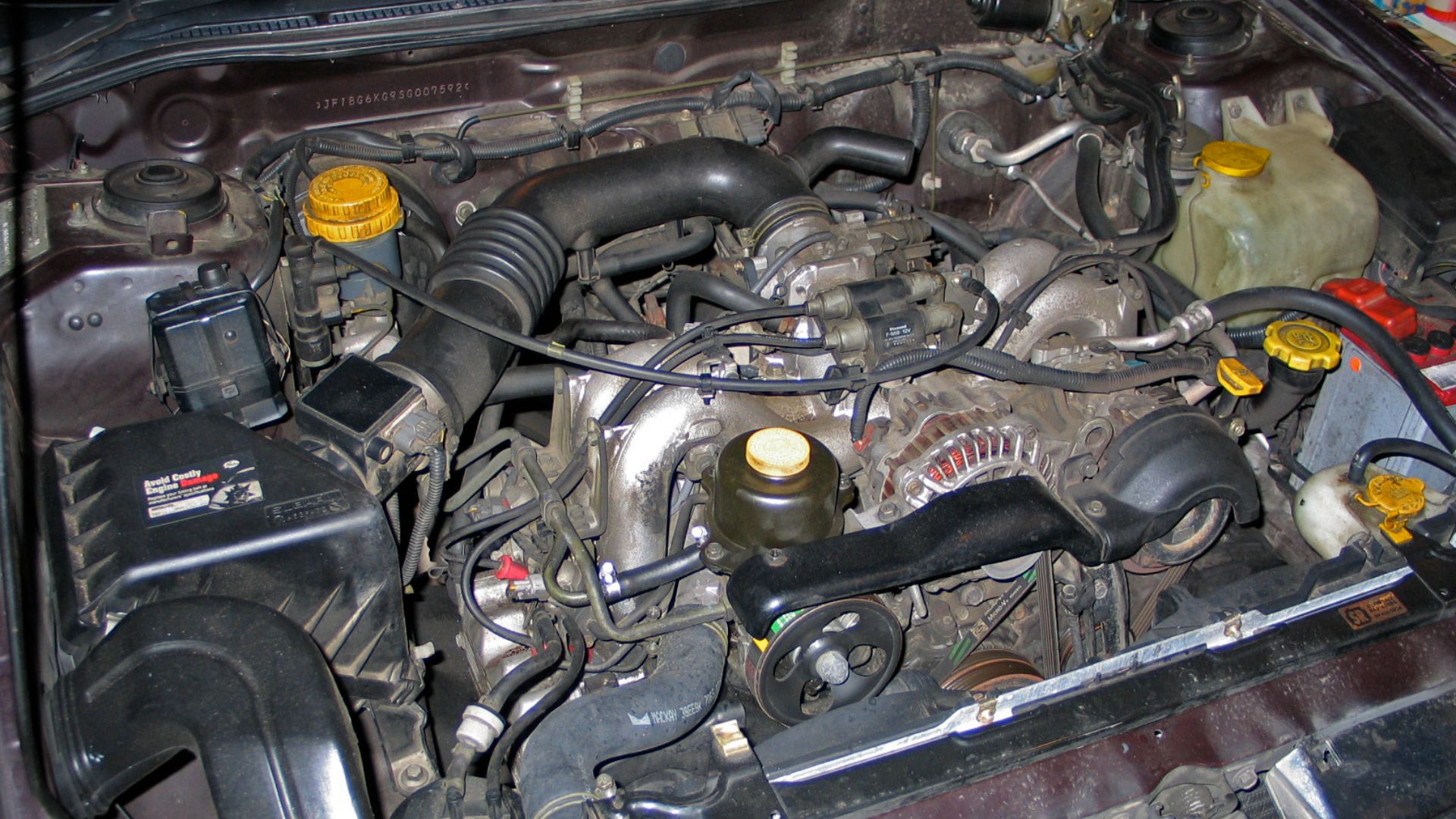 File:Australian Subaru EJ22E engine.jpg