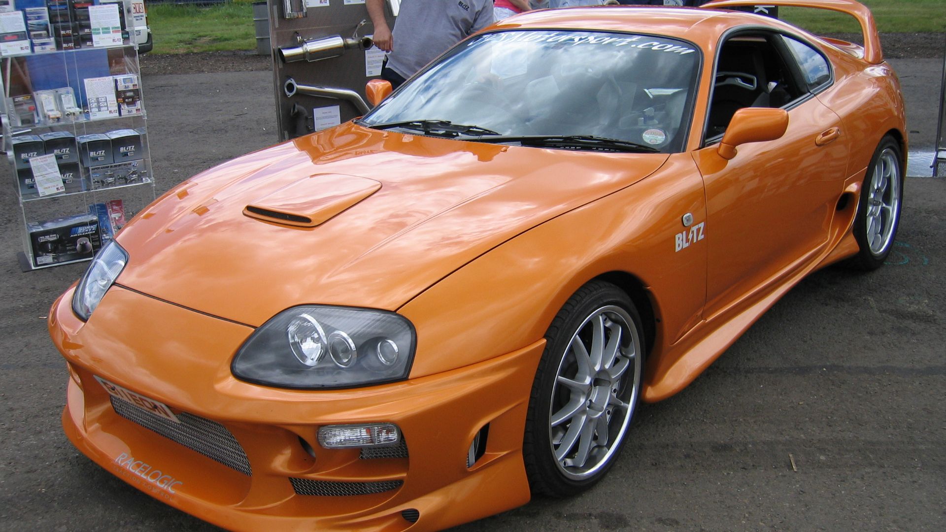 File:Orange tuned Toyota Supra.jpg