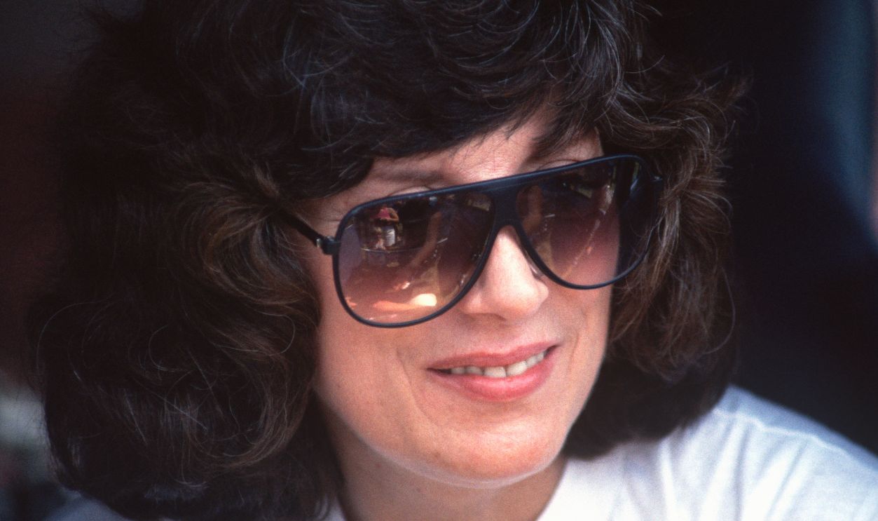 Shirley Muldowney at North Star NHRA Nationals held in August 1986 in Brainerd, Minnesota.