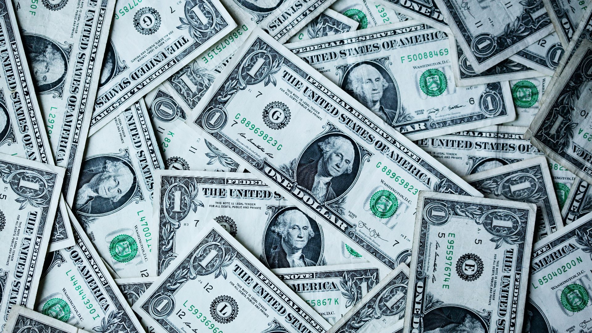 1 U.S.A dollar banknotes