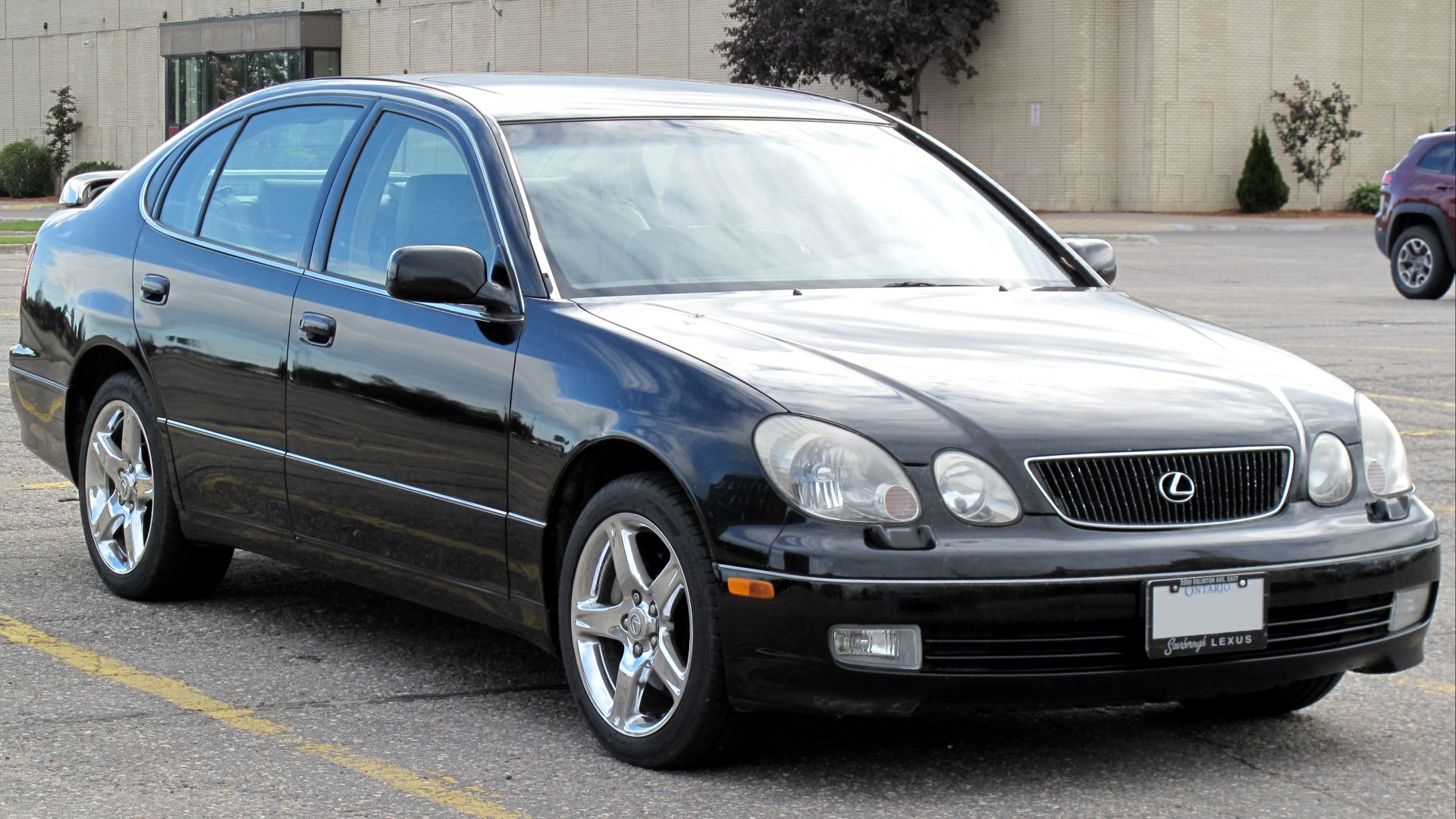 File:1998 Lexus GS400 in Black Onyx, Front Right, 06-17-2022 (2).jpg