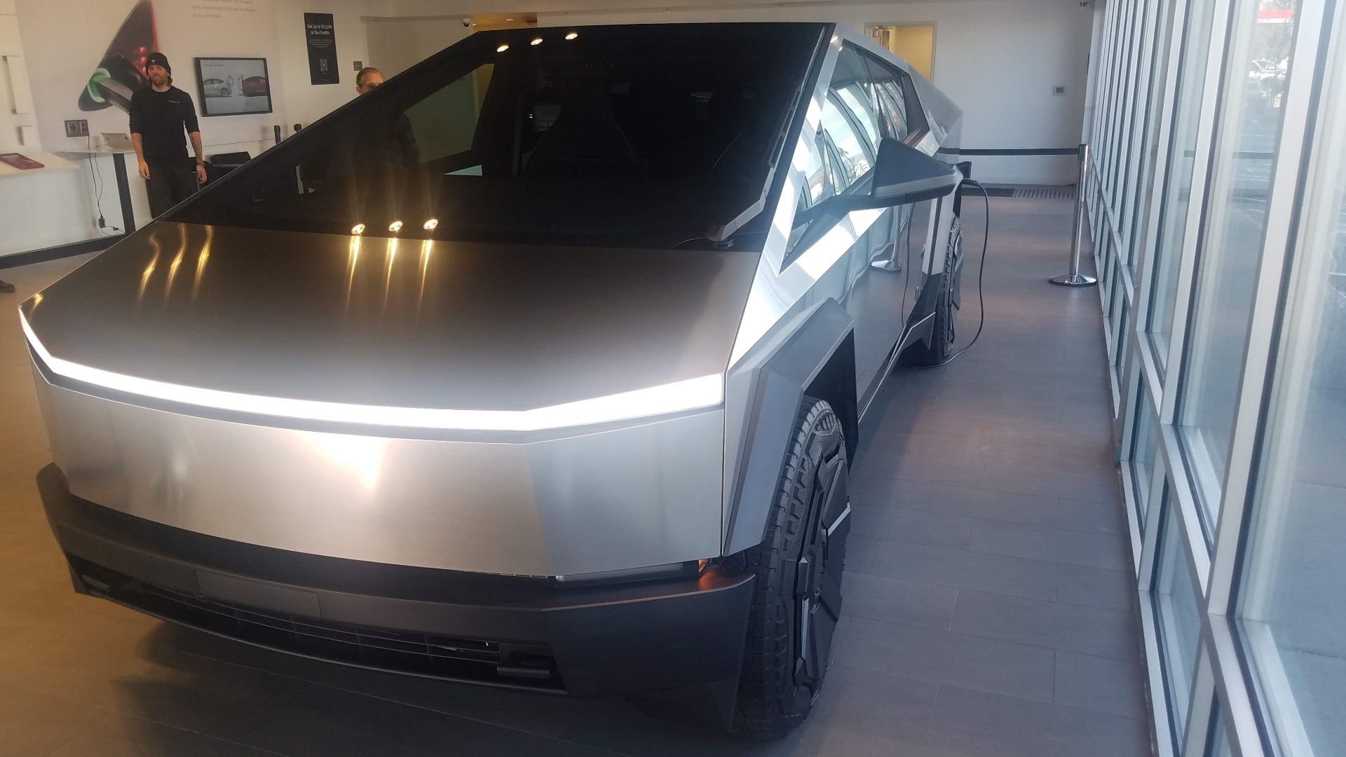 File:2023 production-level Tesla Cybertruck on display in Denver, Colorado.jpg