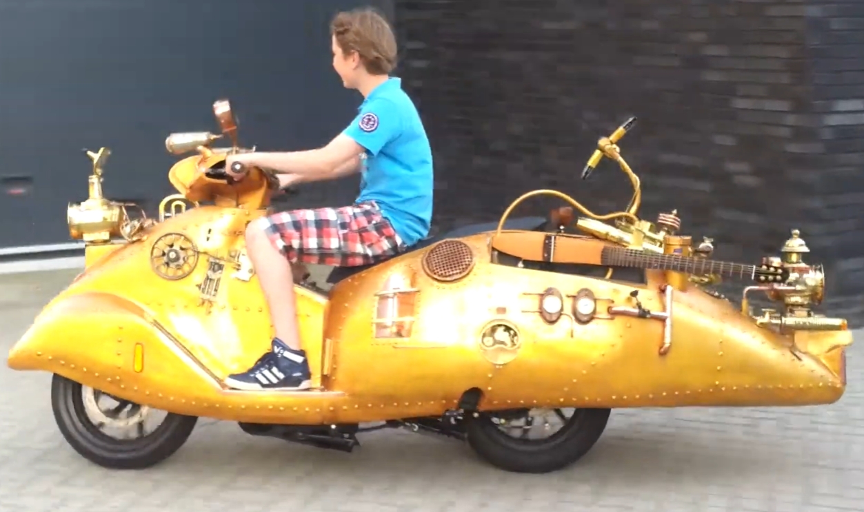 Steampunk Scooter