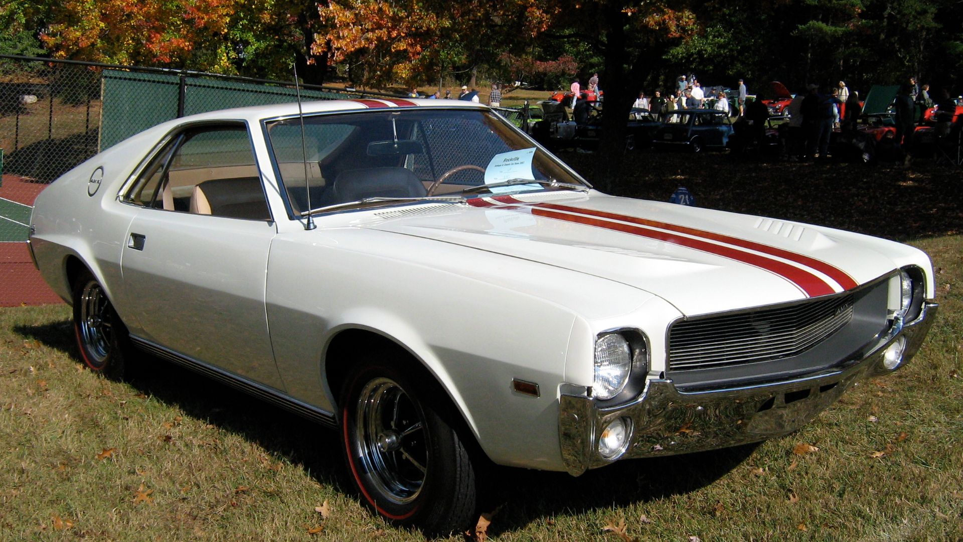 File:1968 AMC AMX white at Rockville Maryland show 2007.jpg