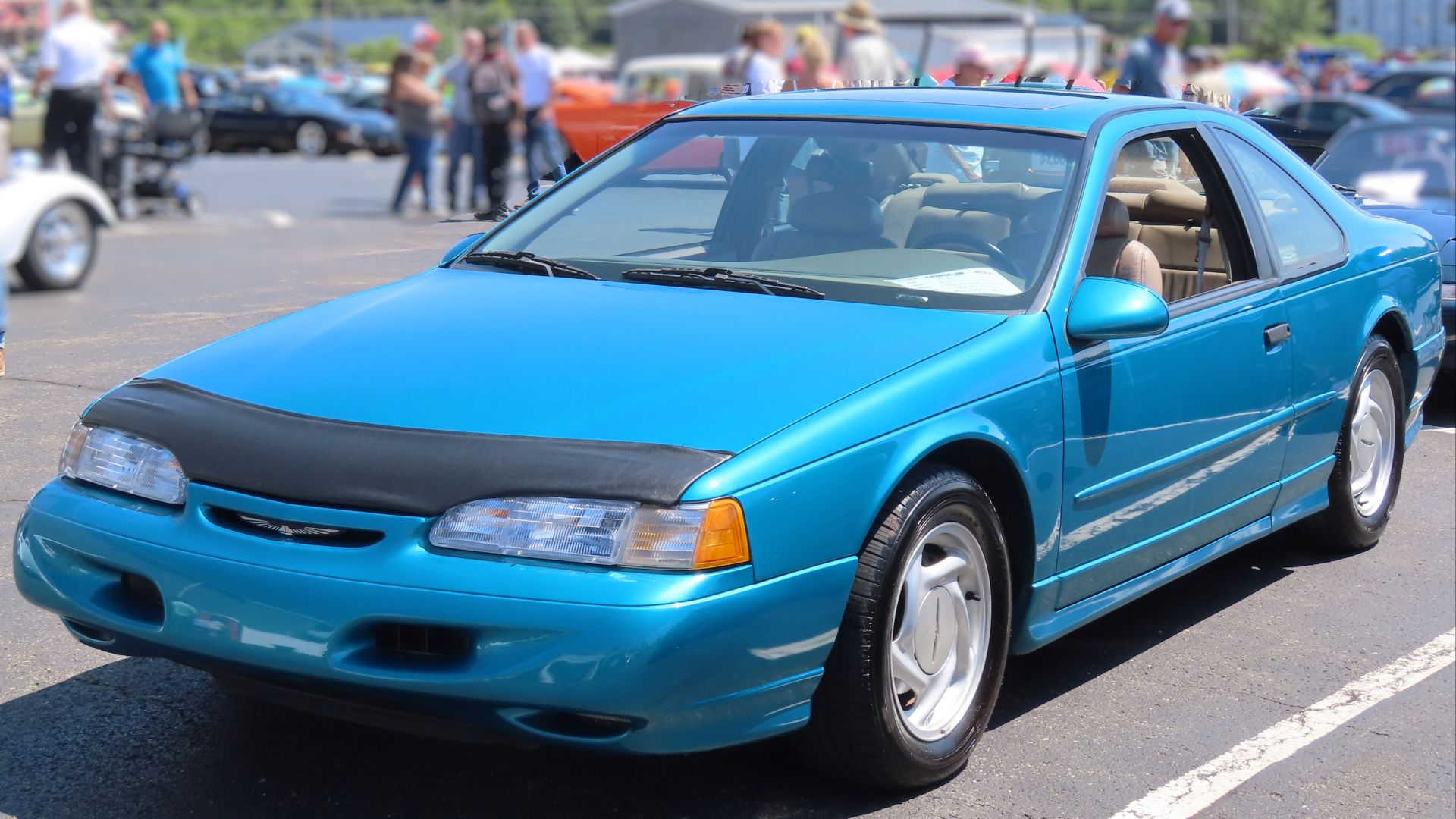 File:1994 Ford Thunderbird Super Coupe, front left, 07-20-2024.jpg