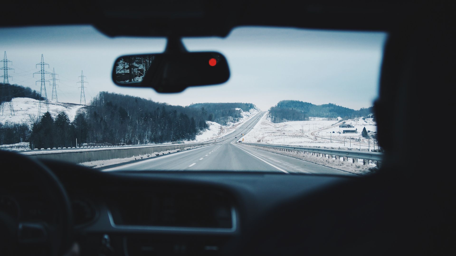 File:View from the car during the winter (Unsplash).jpg