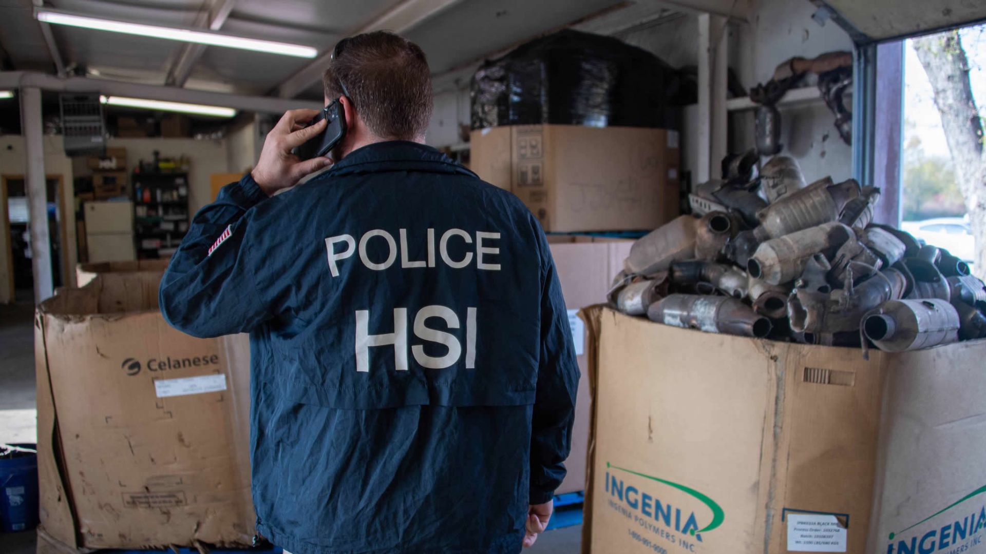 File:Photo of catalytic converters seized during Operation Heavy Metal.jpg