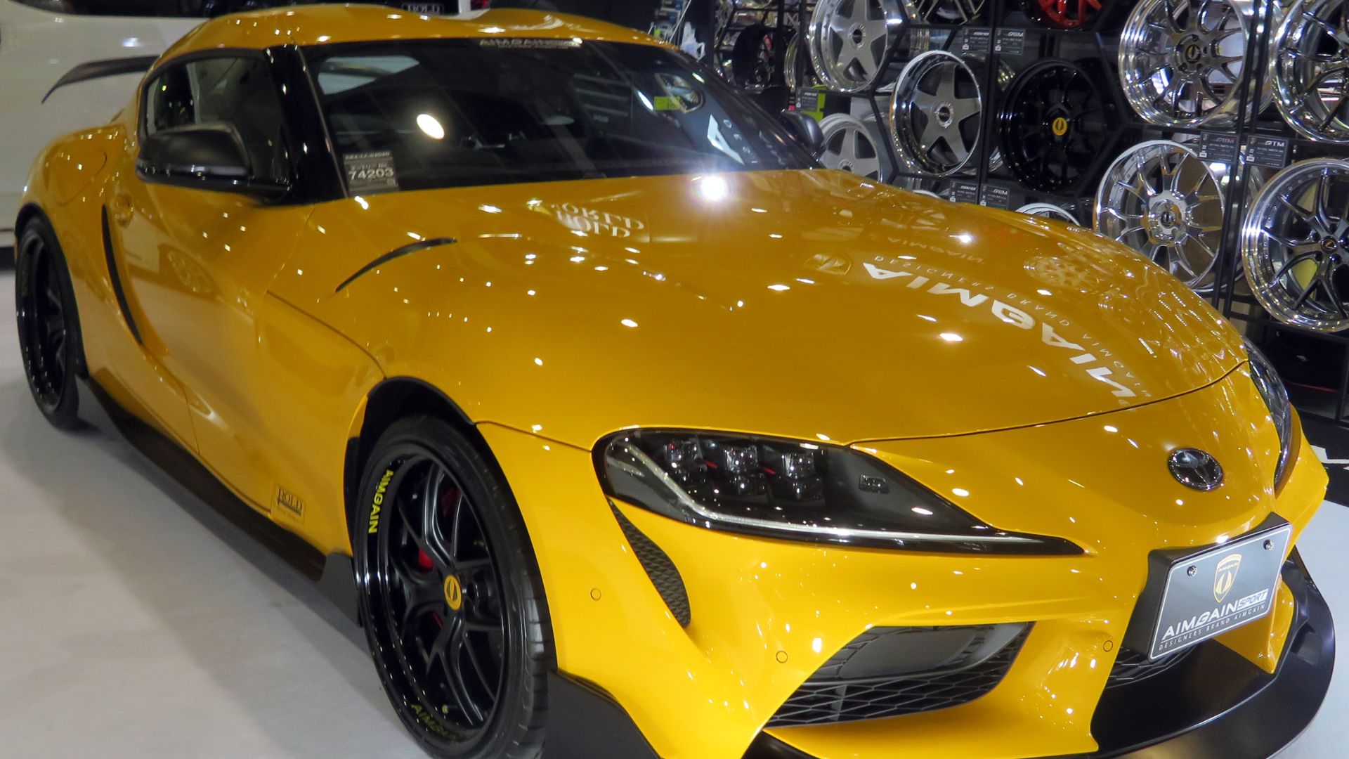 File:Osaka Auto Messe 2020 (275) - Toyota GR Supra (A90) tuned by AIMGAIN.jpg