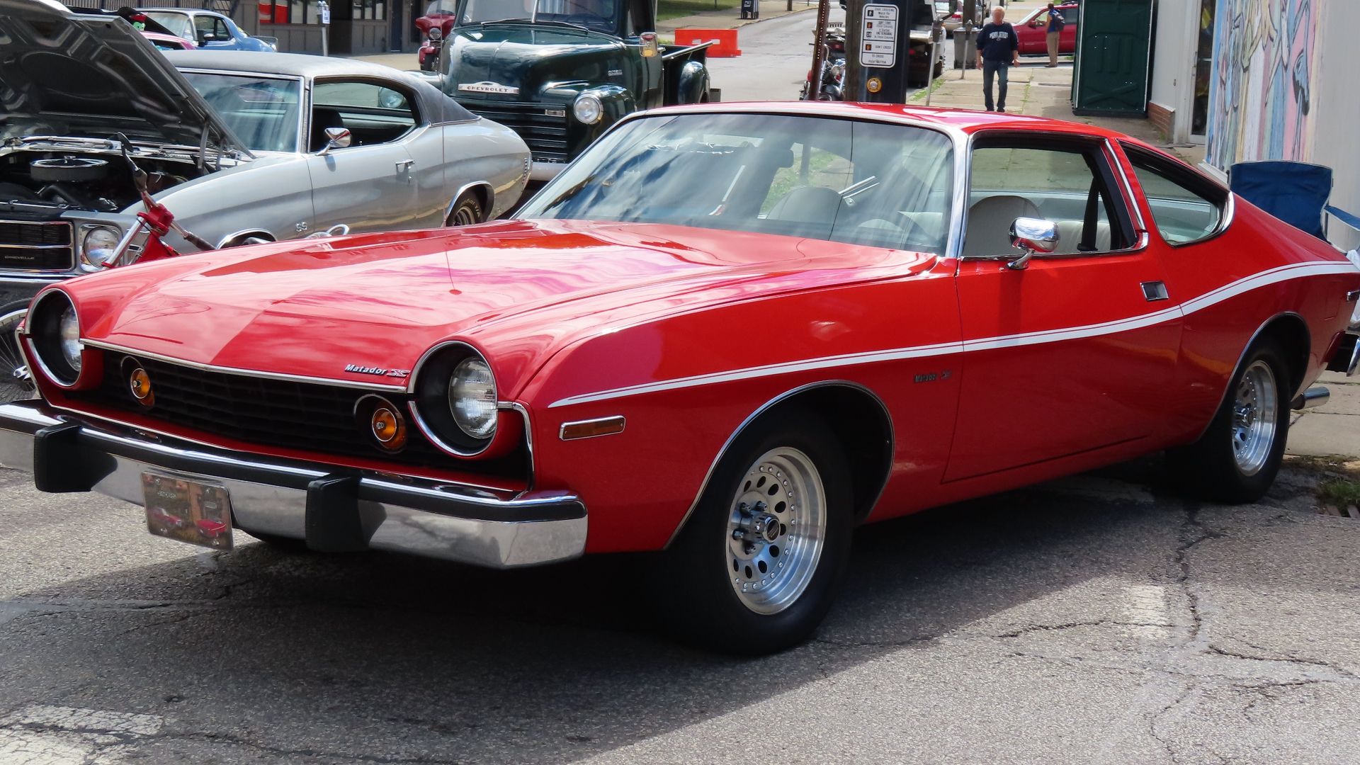 File:1975 AMC Matador X, front left (2022 Ellwood City Fall Fest & Car Cruise).jpg