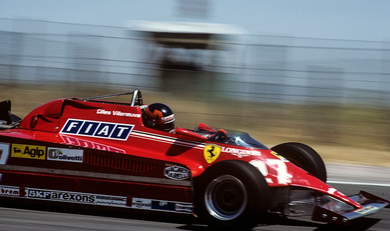 Gettyimages - 1449034755, Gilles Villeneuve, Grand Prix Of Spain Gilles Villeneuve, Ferrari 126CK, Grand Prix of Spain, Circuito del Jarama, 21 June 1981.