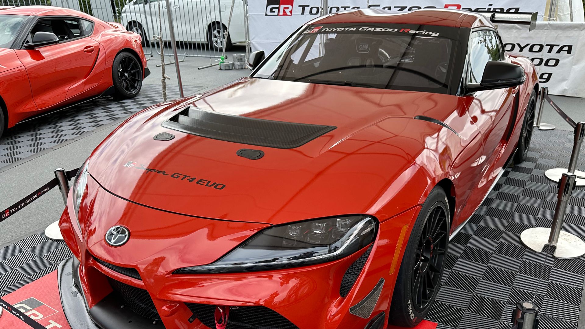 File:The frontview of Toyota GR Supra GT4 EVO.jpg