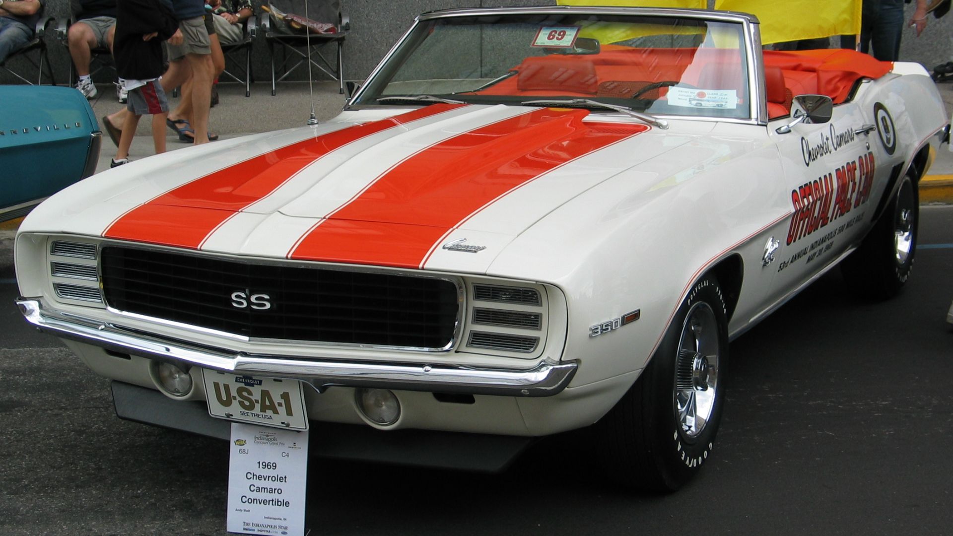 File:1969 Chevrolet Camaro Pace Car.jpg