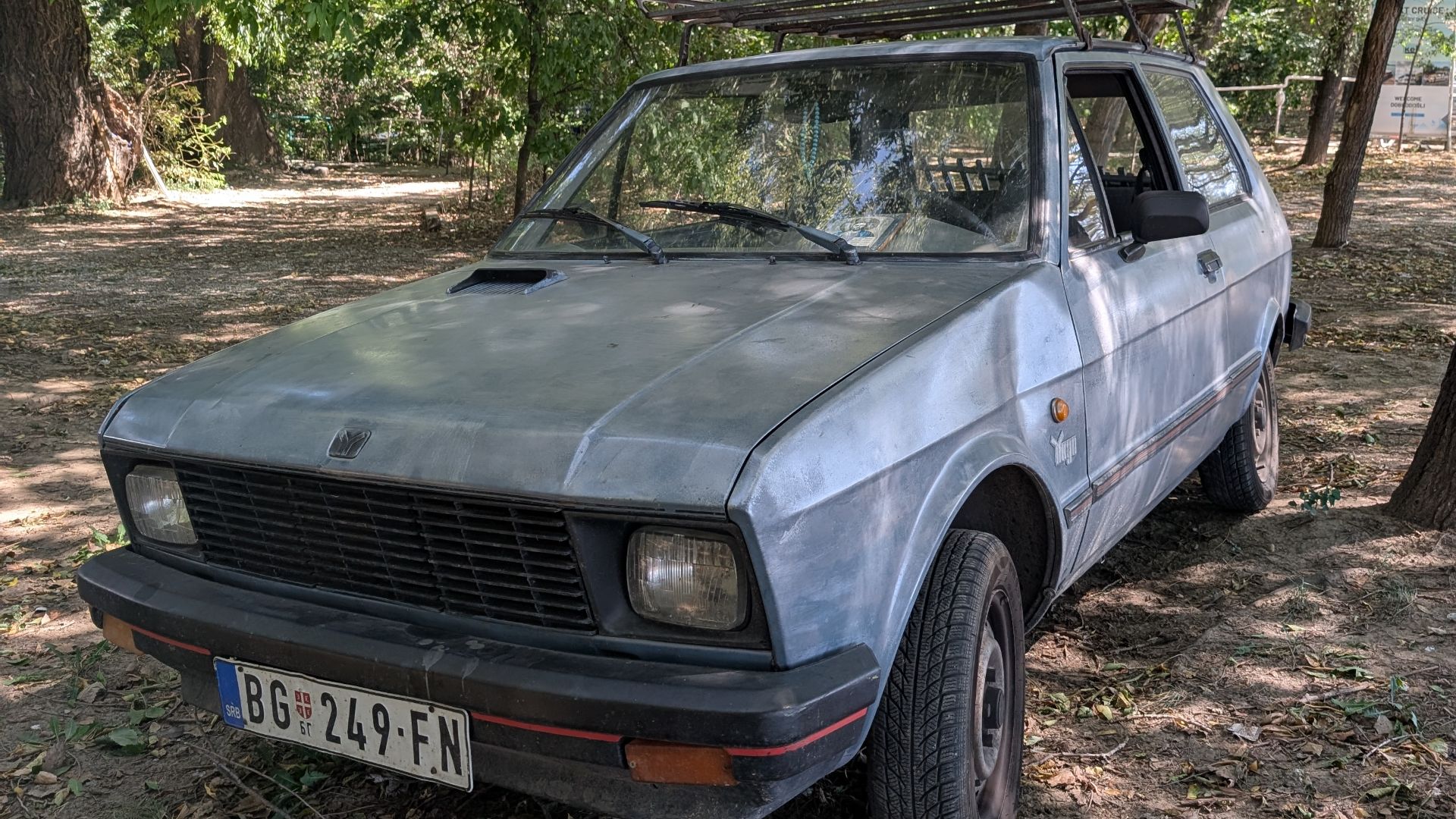 File:Yugo car in Ušće Park in Belgrade.jpg