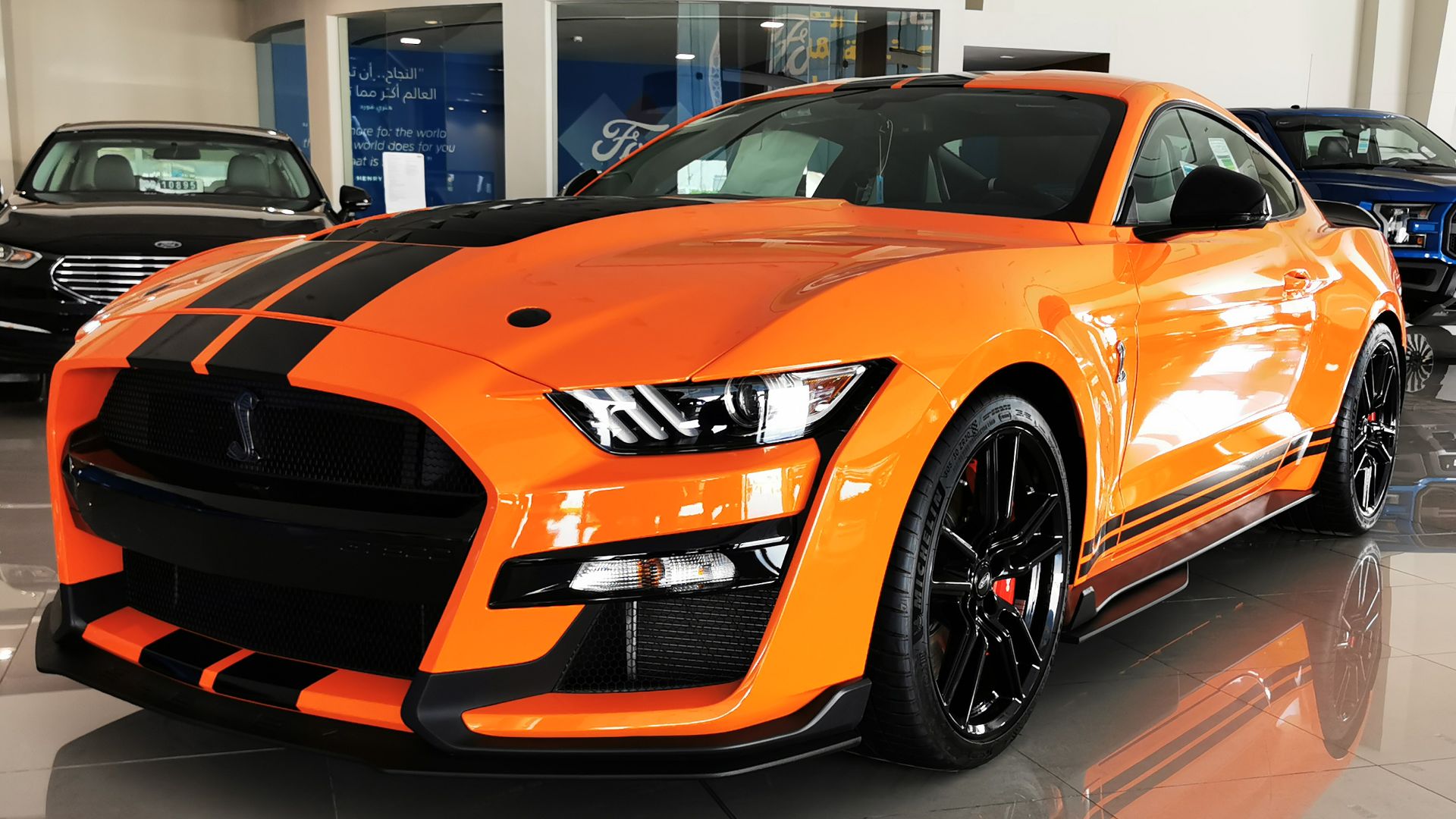 File:2021 Ford Mustang Shelby GT500 (S550) Front (Bahrain).jpg