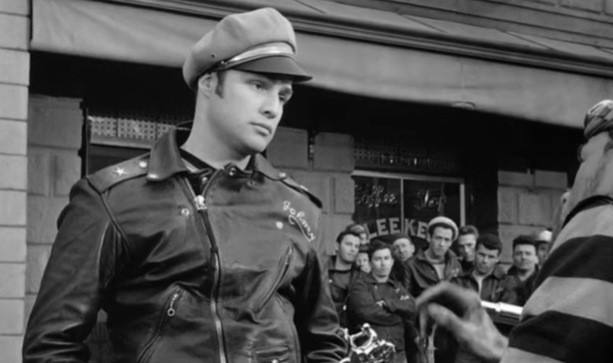 Screenshot from The Wild One (1953)