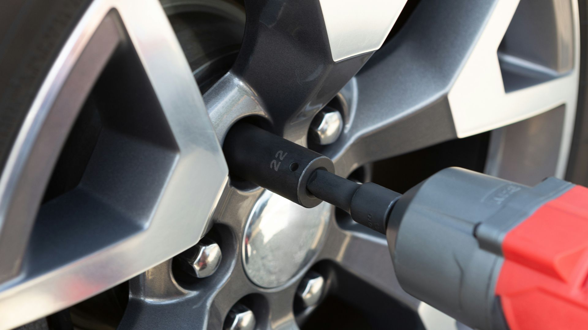 black and silver car wheel