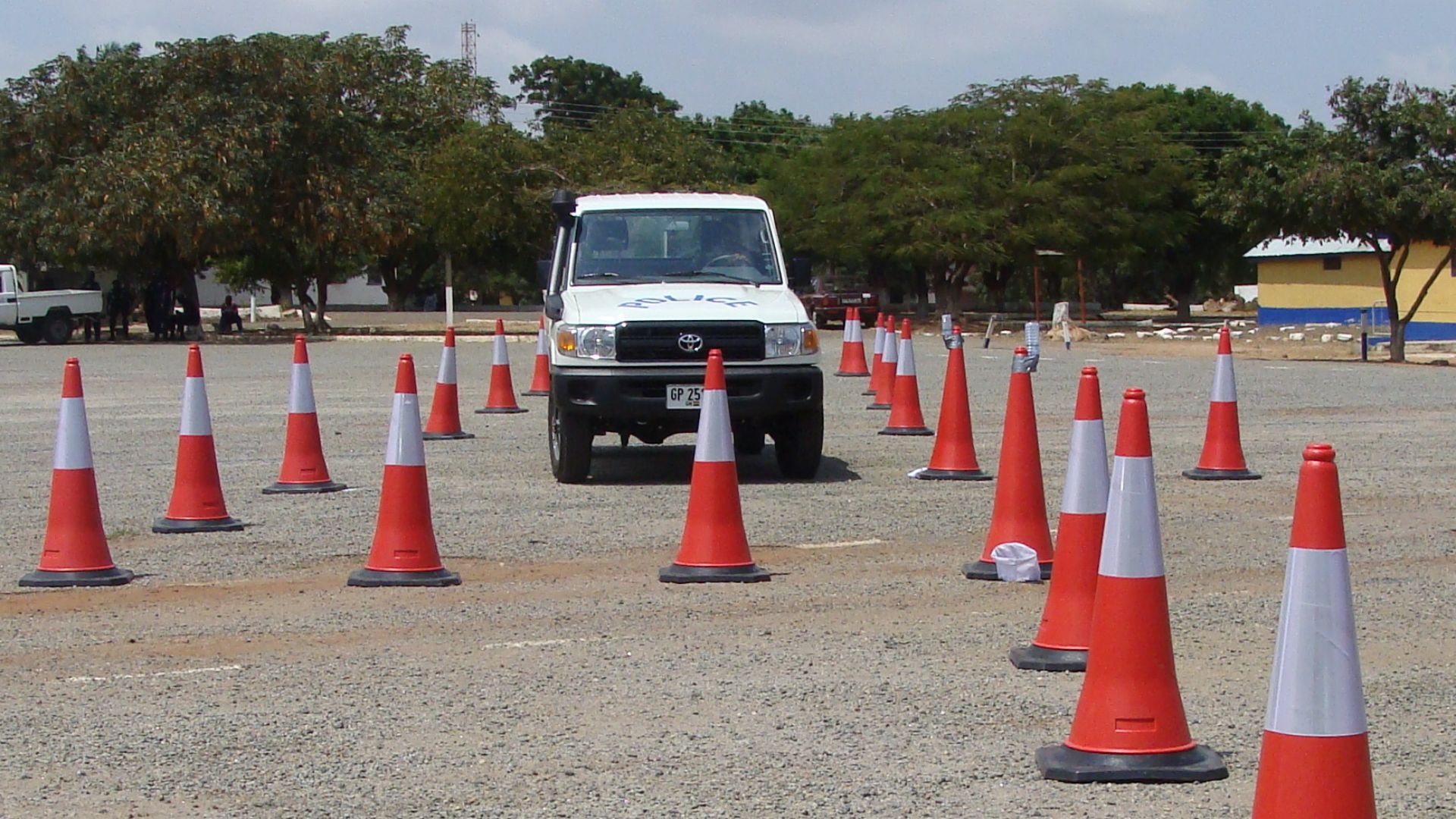 File:Driving an obstacle course on asphalt.JPG