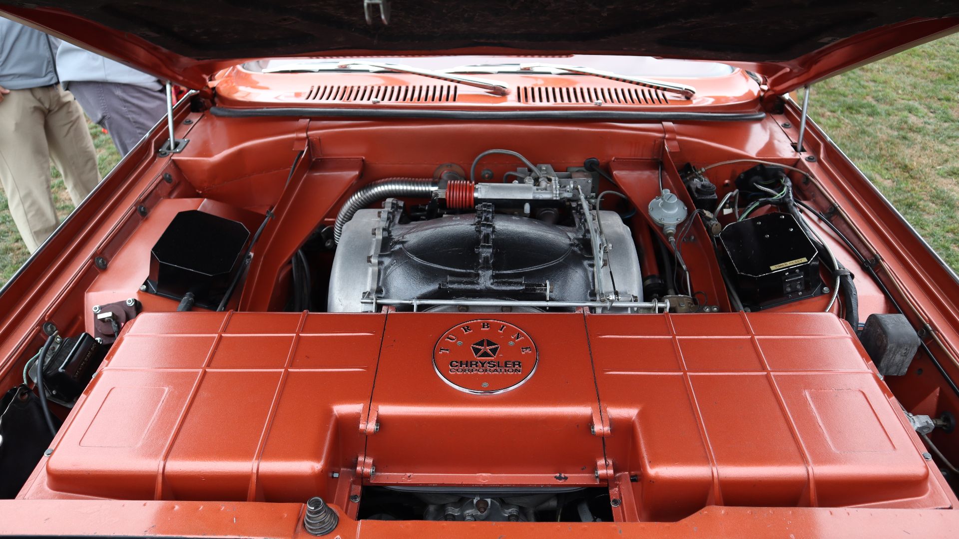 File:1963 Chrysler Turbine Ghia Coupe at PB 2022 engine 2.jpg
