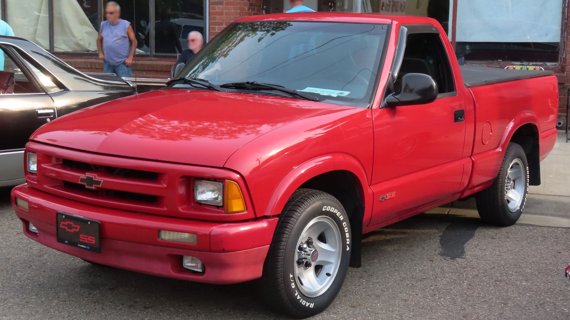 File:1994 Chevrolet S-10 Super Sport, front left (Cruisin' the River Lowellville Car Show, June 19th, 2023).jpg