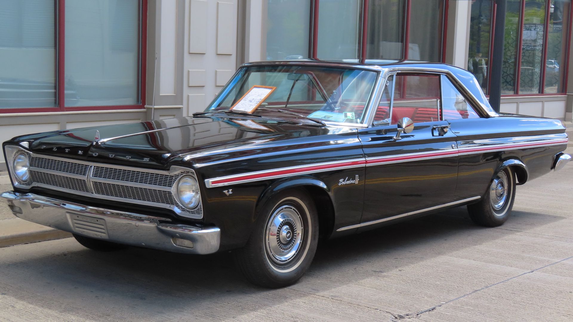 File:1965 Plymouth Belvedere II 2-door hardtop, front left, 08-27-2023.jpg