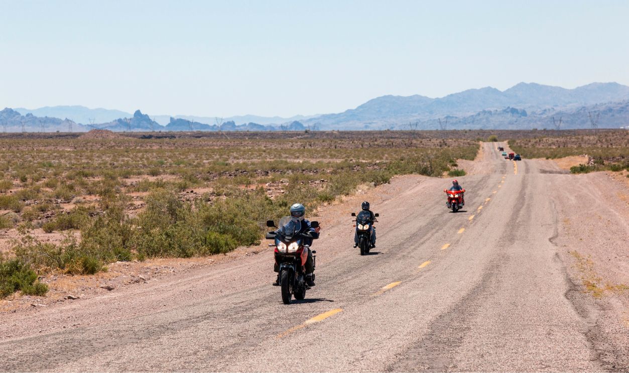 Route 66. Oatman road. Arizona, USA