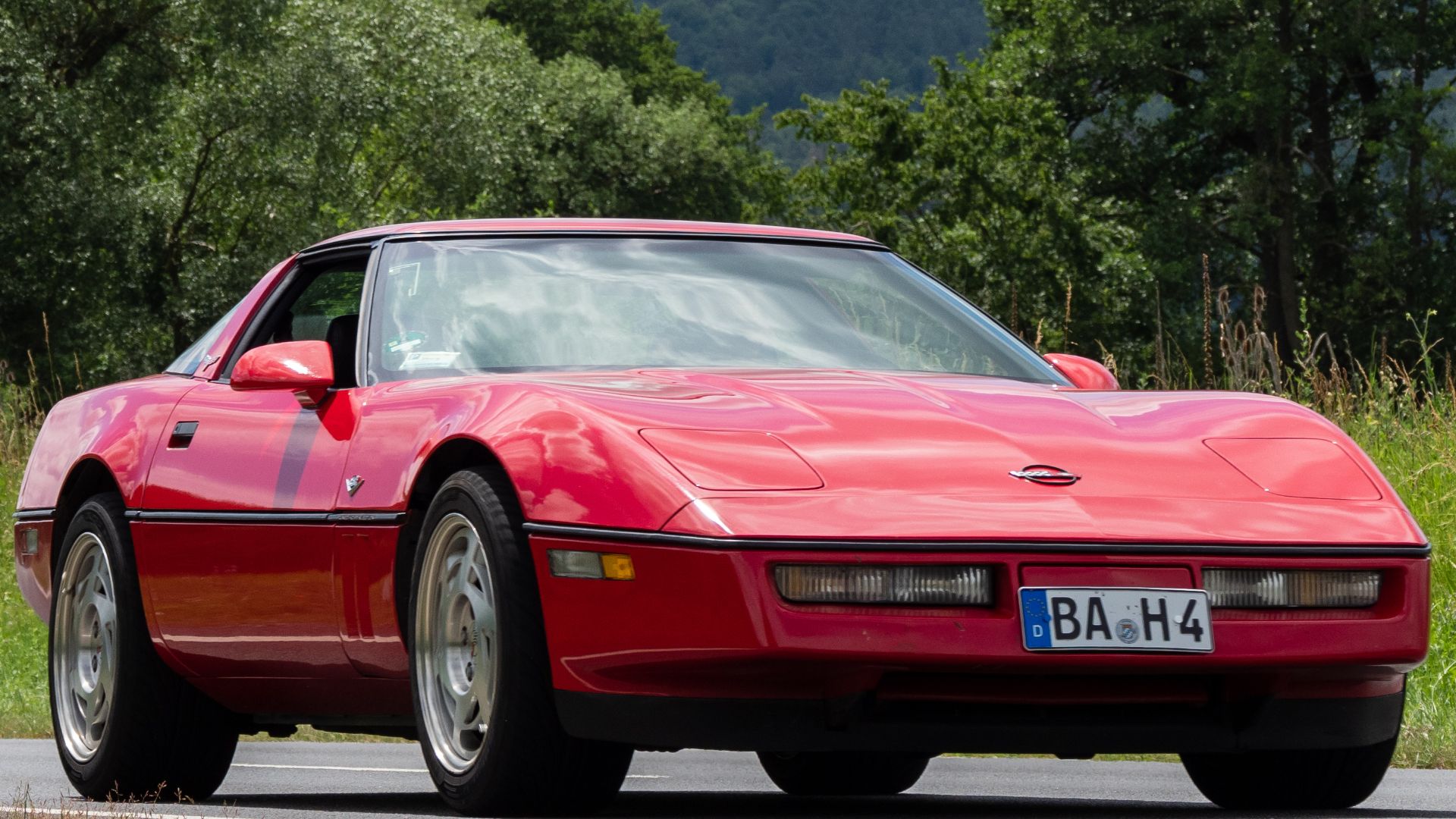 File:Corvette C 4 Ebern 2019 6200501.jpg